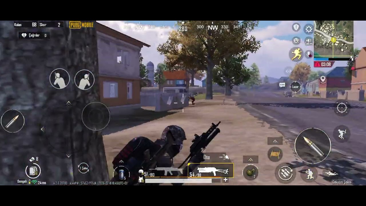 Pubg mobile bölüm 3 (Bu maç kötü oynadım😔)