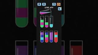Water Color Sort Level 477 Walkthrough Solution iOS/Android