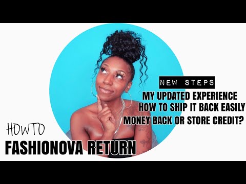 STEP BY STEP: How To Do A Fashion Nova RETURN + PACKING & SHIPPING (Updated 2021)
