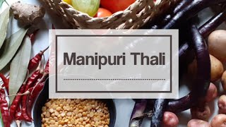 Simple Manipuri Thali at Home (Hawai mairongbi Thongba, kangmet,chamfut,kanghou)| Manipur | NE India