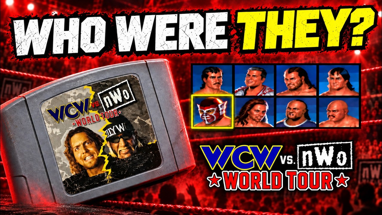 Who Were These Secret Wrestlers in WCW vs. nWo World Tour? - YouTube