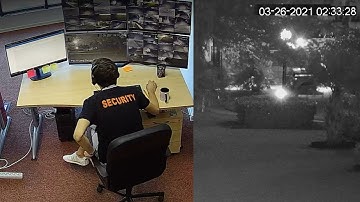 Digital Security Guard -  24 Hour Video Monitoring In Action