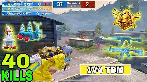 40 KILLS!! WORLD RECORD IN TDM 😱 | JAGUAR PUBG SAMSUNG,A3,A5,A6,A7,J2,J5,J7,S5,S6,S7,59,A10,A20,A30