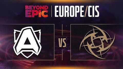 Alliance vs Ninjas in Pyjamas Game 2 - Beyond Epic: EU/CIS - Group Stage w/ Zyori & Trent