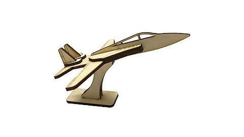 Laserbox case assembly: F14 Plane