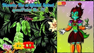 Spider Tronic Arts: Bionela, La Spinela Artificial. Speedpaint Número 76.✨🤎⭐ Resimi