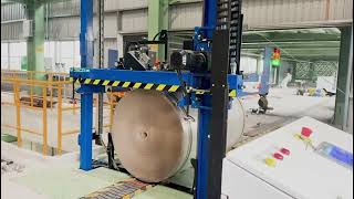 MOSCA KOV-111-C - Fully Automatic Paper Coil Strapping Machine for the Corrugated Industry