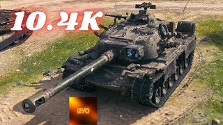 : T110E4  10.4K Damage 7 Kills 6  Minotauro 10K Damage 6 Kills  World of Tanks