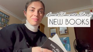 LUNCH TIME WITH TETA AND NEW BOOKS | VLOG