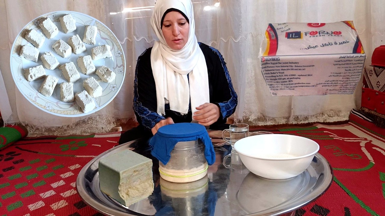 أسهل طريقة لعمل الخميرة البلدي في البيت خميرة طبيعية قوية للمخبوزات