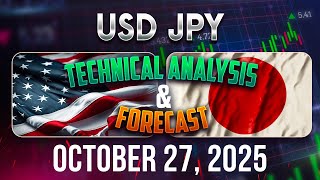 USDJPY Forecast and Technical Analysis for October 27, 2025