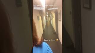 Kym Marsh on broniap24 Instagram story 22/12/19