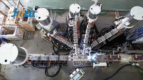 JWELL five-layer oxygen-barrier PE-RT floor heating pipe production line