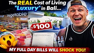 The REAL Cost of Living in Bali… My Full Day Bills Will Shock You