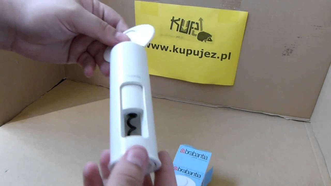 Brabantia Corkscrew Classic White YouTube