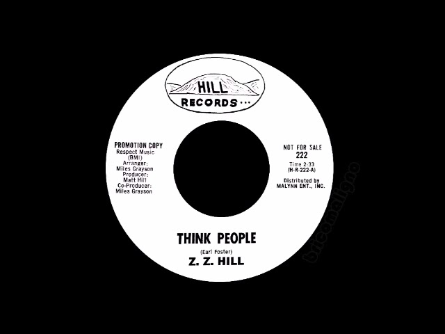 z.z. hill - think people