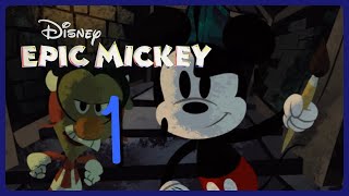 DISNEY EPIC MICKEY # 01 🎨 Mickey Paints the World! - YouTube