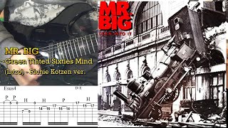 MR. BIG - Green-Tinted Sixties Mind - Intro - Richie Kotzen ver. (Covered by Kosuke) with TAB