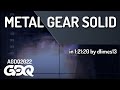 Metal gear solid by dlimes13 in 12120  agdq 2022 online