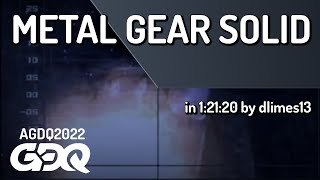 Metal Gear Solid by dlimes13 in 1:21:20  AGDQ 2022 Online