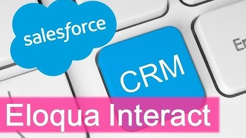 Eloqua to Salesforce CRM Integration for Data Synchronization