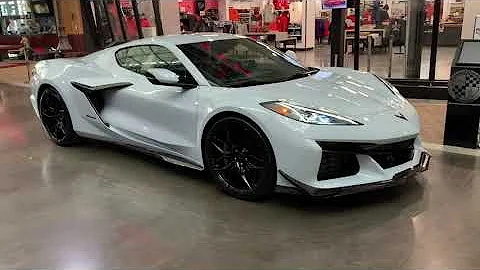 corvette museum delivery in the new Z06