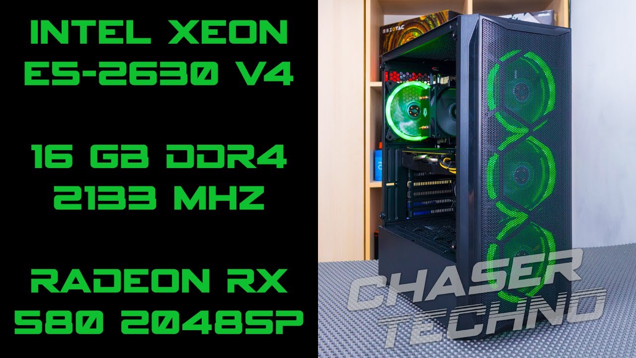 XeonE5-2630V4 Quadro 32GBメモリ SSD XEON E5 2630v4 and RX 470 8G Gaming Test - YouTube