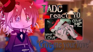 [Eng/Rus] TADC React to Give me your Love | 2X | The Amazing Digital Circus