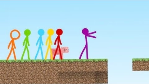 Stick Man Battle Craft World Level 1 🍷🗿