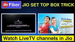 How to watch live tv in jio fiber set top box | Jio fiber set top box me live tv kaise dekhe screenshot 3