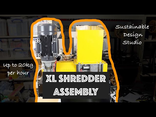 Hand Cranked Plastic Shredder — Sustainable Design Studio - Recycling  Machines, Design & Consultancy