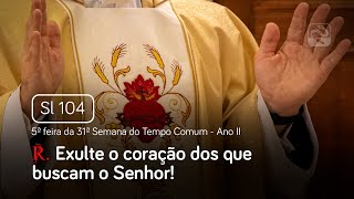 Vídeo de SALMO 104 (105) - EXULTE O CORAÇÃO DOS QUE BUSCAM O SENHOR. (Pocket Terço - Marcela Buback)