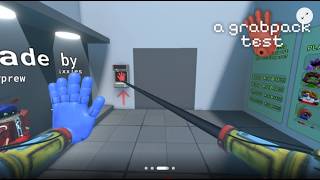 !!estoy haciendo parkour con el grabpack¡¡ (una prueba de grabpack Roblox)