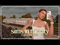 a train ride to copperdale | sims in the city (episode 5) | rotational sims 4 lets play | #sims4