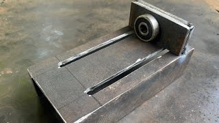 : make an iron clamp vise