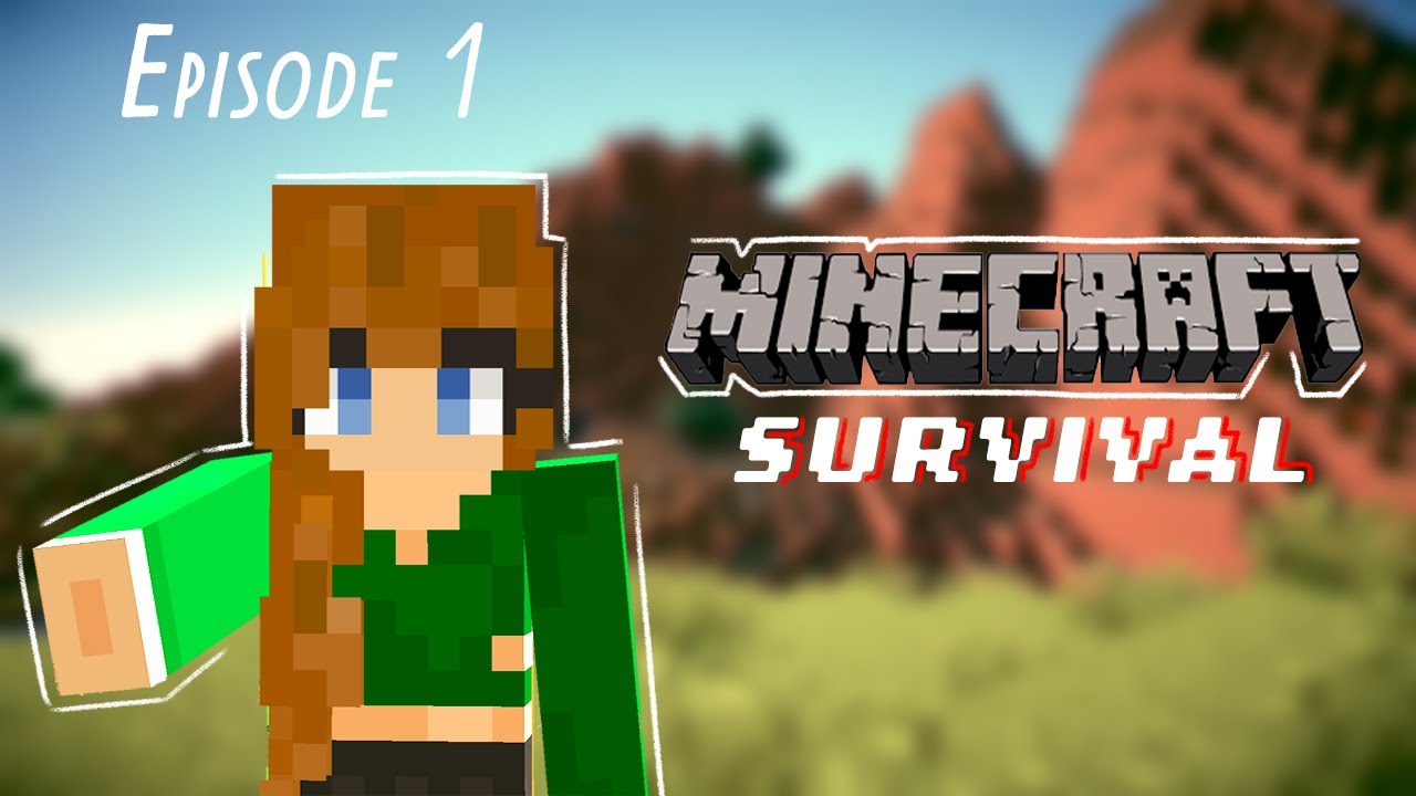 Trying to BEAT MINECRAFT for the FIRST TIME! - YouTube