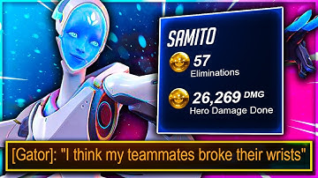 hard tilting the enemy team vs Overwatch League Players...