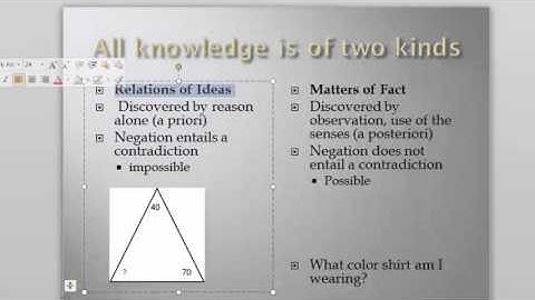 Hume - Problem of Induction