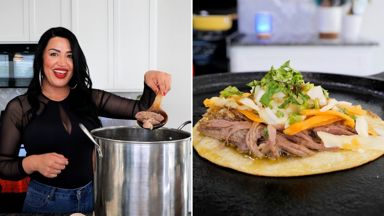 The BEST Birria de Res Verde Recipe Birria Quesa tacos and consommé Views on the road Birria
