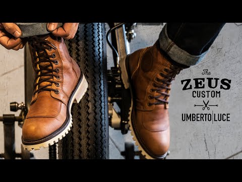 Video: Umberto Luce Ger Rock-and-Roll Edge To Men's Boots