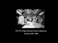 STS-51L Flight Director/Launch Commentator Press Conference