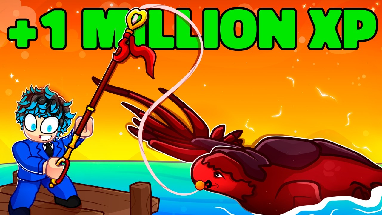 Я нашел ЛУЧШУЮ стратегию прокачки на Fisch (получите максимальный уровень, пока его не исправили)