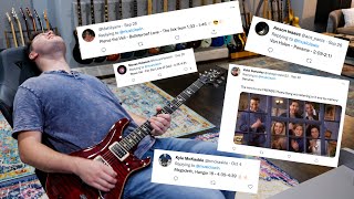 Learning Your Ridiculous Guitar Licks Submitted on Twitter