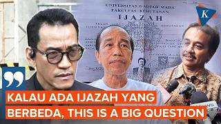 Refly Harun and Gafur Question 14 of Jokowi's Diploma Comparators, Only 7 Successfully Identified