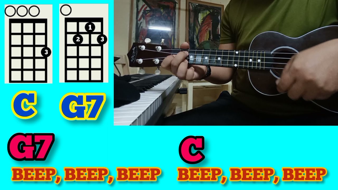 The Wheels On The Bus (Easy Ukulele Cover/Tutorial)