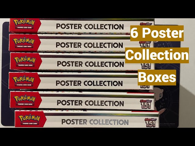 Pokemon 151 Poster Collection
