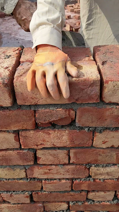 brick work 9 inch wall  # hits idea #youtubeshorts#shorts