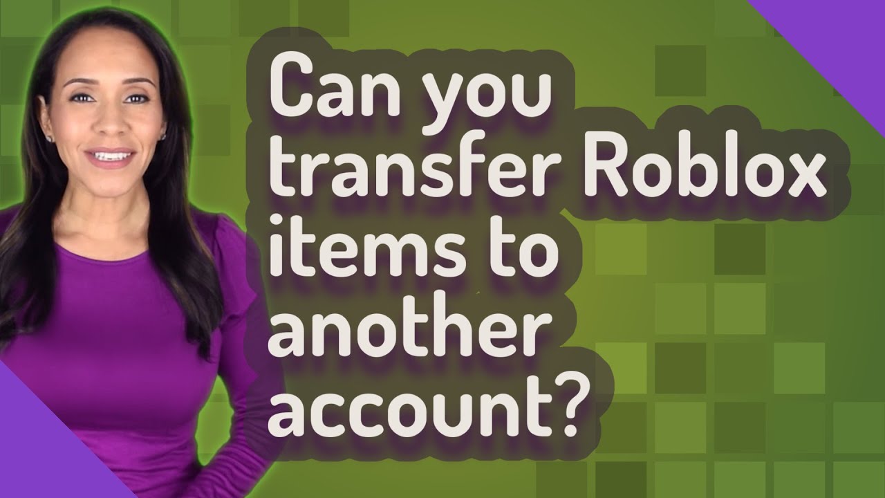 Can You Transfer Roblox Items To Another Account Youtube - how to transfer robux to another account 2020