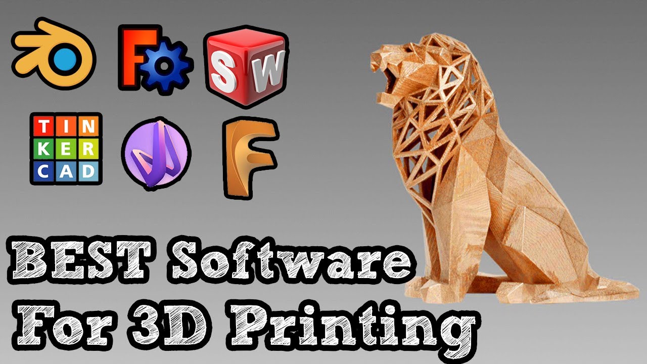 voldtage Anerkendelse Moderne what 3d printing software to use - YouTube