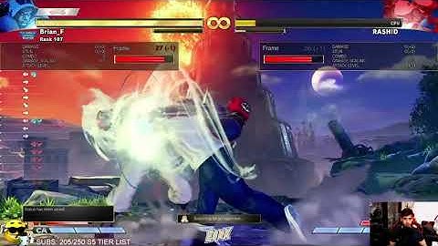 SFV - Balrog Setup back throw Chip Damage